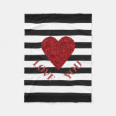 Liebe Fleecedecke (Vorderseite)