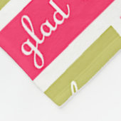 Liebe Fleecedecke (Ecke)