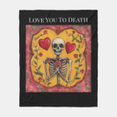 Liebe Fleecedecke (Vorderseite)