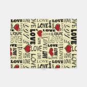 Liebe Fleecedecke (Vorderseite (Horizontal))
