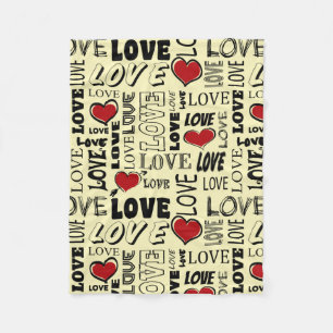 Liebe Fleecedecke