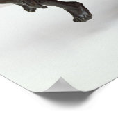 Liebe Fleeing, 1881 Poster (Ecke)