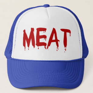 Liebe-Fleisch-Huhn-Rindfleisch-Ziegen-Kuh-Blut des Truckerkappe