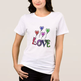 Liebe fliegt hohen T - Shirt