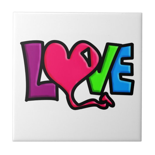 Liebe Fliese (Vorderseite)
