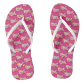 LIEBE-Flip-Flops Badesandalen (Fußbett)