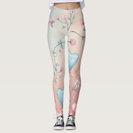 Liebe Floats Leggings (Vorderseite)