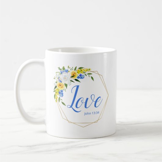 Liebe Floral Kaffeetasse (Links)