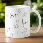 Liebe Floral Kaffeetasse