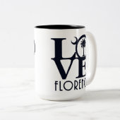 LIEBE Florence SC 15oz Kaffee Tasse (VorderseiteRechts)