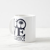 LIEBE Florenz SC 11oz Kaffeetasse (Vorderseite Links)