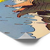 Liebe Florida Golf Poster (Ecke)