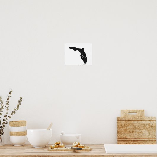 Liebe Florida Poster (Küche)