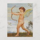 Liebe-Flug, Cupid's Arrow von Walter Crane Postkarte (Vorderseite)