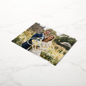 Liebe Folie Einladungspostkarte (Gedreht)