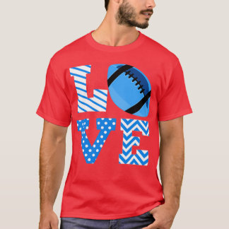 Liebe Foodball Blue 2 T-Shirt