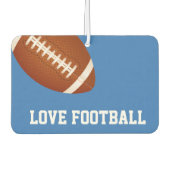 Liebe Football Air Freshener Autolufterfrischer (Vorderseite)