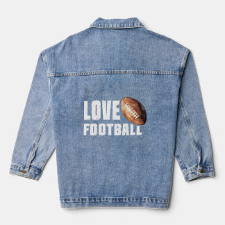 Liebe Football Jeansjacke