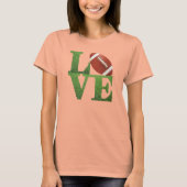 Liebe Football T-Shirt (Vorderseite)