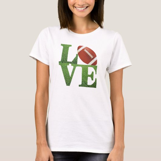Liebe Football T-Shirt (Vorderseite)