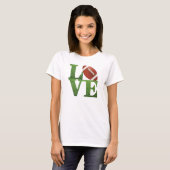 Liebe Football T-Shirt (Vorne ganz)