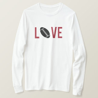 Liebe Football T-Shirt