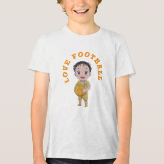 Liebe Football T - Shirt Baby Bodysuit