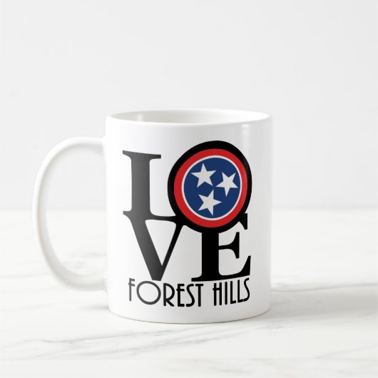 LIEBE Forest Hills 11oz Kaffeetasse (Links)