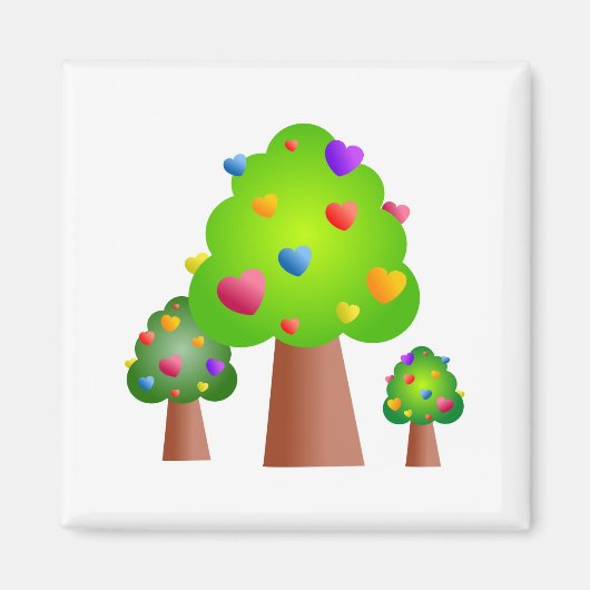 Liebe Forest Magnet (Vorne)