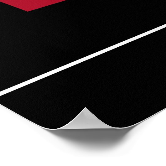 Liebe Forever Art Print Poster (Ecke)