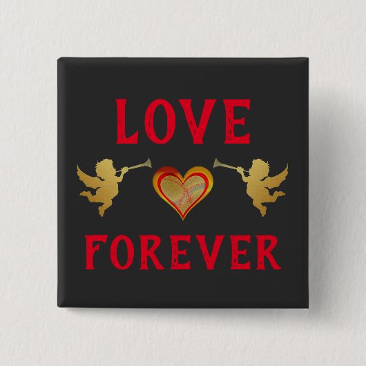 Liebe Forever Button (Vorderseite)