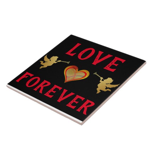 Liebe Forever Keramik Tile Fliese (Seite)