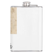 Liebe Forever LGbtq Paar Stolz hinzufügen Fotoname Flachmann (Rückseite)