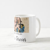 Liebe Forever LGbtq Paar Stolz hinzufügen Fotoname Kaffeetasse (VorderseiteRechts)