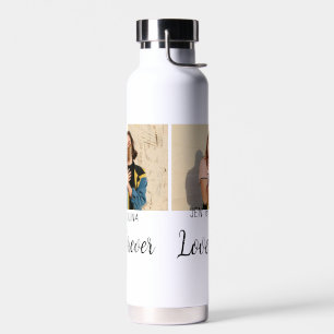 Liebe Forever LGbtq Paar Stolz hinzufügen Fotoname Trinkflasche
