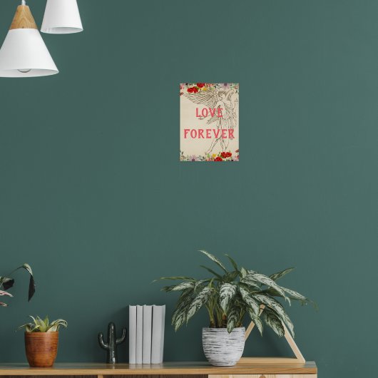 Liebe Forever Poster (Wohnzimmer 1)