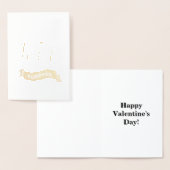 Liebe Forever Valentine, Liebe Herz und Band, ZFJ Folienkarte (Anzeige)