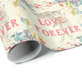 Liebe Forever Wrapping Paper Geschenkpapier (Rolleneckpunkt)