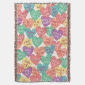 Liebe-Form-Hintergrund Decke (Vorderseite Vertikal)