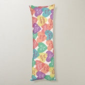 Liebe-Form-Hintergrund Seitenschläferkissen (Rückseite (Vertikal))