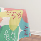 Liebe-Form-Hintergrund Tischdecke (Beispiel)