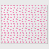 Liebe Form Valentine Geschenkwrapper Geschenkpapier (Flach)