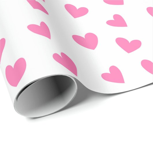 Liebe Form Valentine Geschenkwrapper Geschenkpapier (Rolleneckpunkt)
