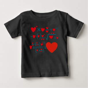 Liebe-Formel Baby T-shirt