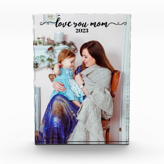 Liebe Foto-Block Mama Fotoblock (Vorderseite)