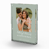 Liebe Foto Einfach Modernes Personalisiertes Gesch (Rechts)