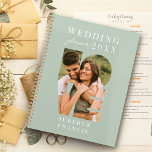 Liebe Foto Einfache moderne Personalisierte Hochze Planer<br><div class="desc">Liebe Foto Einfach Moderner Personalisierter Hochzeitsplaner.</div>