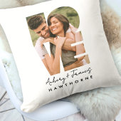 Liebe Foto Einfaches Modernes Personalisiertes Ges Kissen