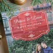 Liebe Foto Feiertagskarte