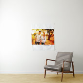 Liebe Foto fügen Sie Name est. Ehepaar Wandteppich (Beispiel)